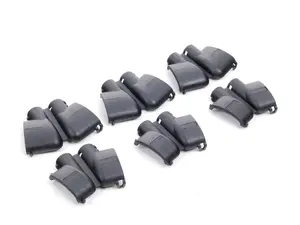 Ignition Coil Cover Set - Black - Set Of 6