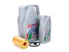 ES#6460 - MK525T3KKTwmdp -  Oil Service Kit - With Magnetic Drain Plug - Includes Pentosin oil, Mann filter, and ECS magnetic drain plug - Assembled By ECS - Volkswagen