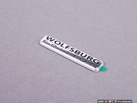 ES#2665578 - 561071008FXC - Wolfsburg Edition Emblem  - (NO LONGER AVAILABLE) - Used on the limited edition Wolfsburg models - Genuine Volkswagen Audi - 