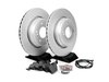 ES#252303 - e46erbk-ak - Rear Brake Service Kit - Featuring ECS V5 brake rotors and ECS DD23 "Daily Driver" ceramic pads. - Assembled By ECS - BMW