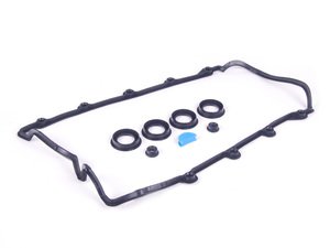 ES#3193 - 077198025A - Valve Cover Gasket Set - Priced Each - Fits the left or right side - Victor Reinz - Audi Volkswagen