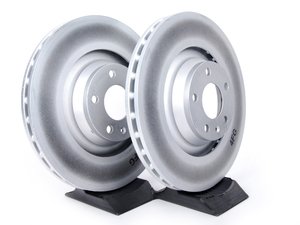 ES#2538567 - 4F0615301GKT - Front Brake Rotors - Pair (347x30) - Restore stopping power - Genuine Volkswagen Audi - Audi