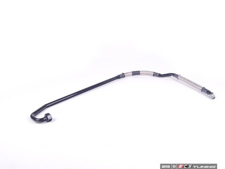ES#436125 - 8E0117316 - Front Oil Cooler Line - Return - Returns oil to the engine from the front oil cooler - Genuine Volkswagen Audi - Audi