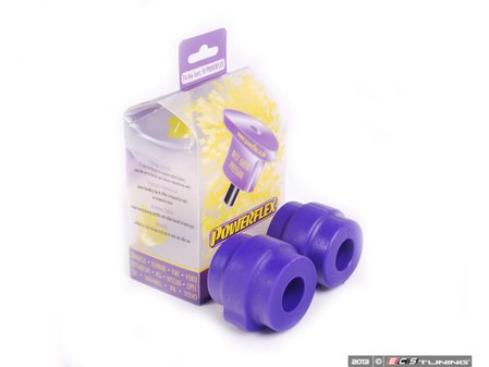 ES#2651133 - PFF5-503-24x2 - E39 Performance Polyurethane Front Sway Bar Bushing Set - Stiffer bushings allow sway bars to work at their fullest potential. For 24mm front sway bar. - Powerflex - BMW
