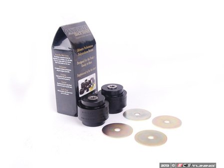 ES#2650849 - PFF5-510Bx2 - Race Polyurethane Front Control Arm Bushings - Improves handling and control; upgrade to a more engaging driving experience. Also referred to as thrust arm or traction strut bushing. front position front control arm. - Powerflex Black Series - BMW
