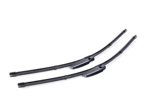 ES#2696240 - 4B0998002KT -  Front Aero Wiper Blade Set - Clear up streaks & improve rainy day visibility - Valeo - Audi