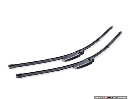 ES#2696240 - 4B0998002KT -  Front Aero Wiper Blade Set - Clear up streaks & improve rainy day visibility - Valeo - Audi