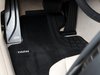 ES#2537479 - 51472293352 - Base Line Front Carpeted Floor Mat Set - Schwarz/Black with textile lines - Genuine BMW - BMW