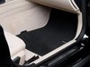 ES#2537479 - 51472293352 - Base Line Front Carpeted Floor Mat Set - Schwarz/Black with textile lines - Genuine BMW - BMW