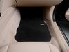 ES#2537479 - 51472293352 - Base Line Front Carpeted Floor Mat Set - Schwarz/Black with textile lines - Genuine BMW - BMW