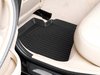 ES#2558116 - 82112317869 - Rear Rubber Floor Mat Set - Black - Keep your carpet looking new - Genuine BMW - BMW