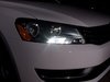 ES#2678488 - 003214ZIZ01KT1 - LED Daytime Running Lights - Pair - Take your ride from ordinary to extraordinary in minutes with bright white LEDs - ZiZa - Volkswagen