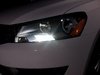 ES#2678488 - 003214ZIZ01KT1 - LED Daytime Running Lights - Pair - Take your ride from ordinary to extraordinary in minutes with bright white LEDs - ZiZa - Volkswagen