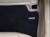 ES#2537483 - 51472293363 - Modern Line Rear Carpeted Floor Mat Set - Schwarz/Black With Beige Accent - Genuine BMW - BMW