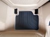 ES#2530669 - 51472220142 - Modern Line Rear Rubber Floor Mat Set - Schwarz/Black With Beige Accent - Genuine BMW - BMW