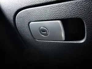 Aluminum Look Glove Box Handle