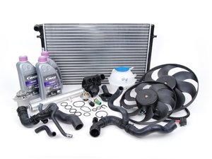 ES#2702184 - MKIV12VCOOLKT - ECS Cooling System Refresh Kit With Silver ECS Water Pipe - Kit assembled with all the usual wear items in the cooling system to keep your engine at optimum temperature. - Assembled By ECS - Volkswagen