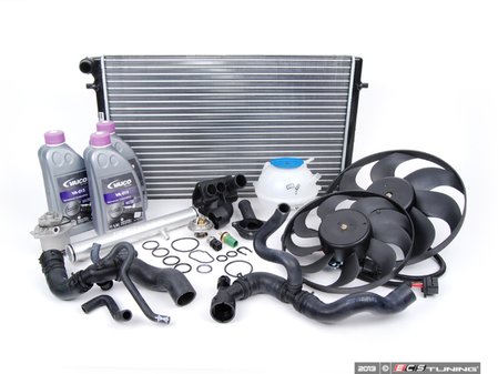 ES#2702184 - MKIV12VCOOLKT - ECS Cooling System Refresh Kit With Silver ECS Water Pipe - Kit assembled with all the usual wear items in the cooling system to keep your engine at optimum temperature. - Assembled By ECS - Volkswagen
