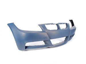 ES#2682230 - 51117906491 - Pre-LCI M-Sport Front Bumper  - Primed ready for painting - Genuine European BMW - 