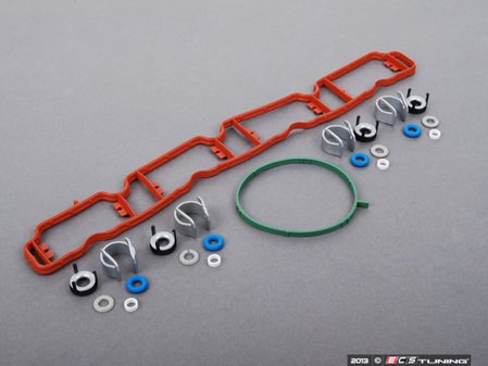 ES#2588762 - 06J998907BKT2 - Fuel Injector Installation Kit - Includes everything required to replace the fuel injectors - Assembled By ECS - Audi