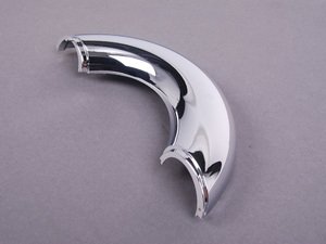 ES#112258 - 51437124906 - Roll Over Trim Chrome - Front Right - Attaches to the outside of the metal roll bars - Genuine MINI - MINI
