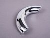 ES#112259 - 51437124907 - Roll Over Trim Chrome - Rear Left - Attaches to the outside of the metal roll bars - Genuine MINI - MINI