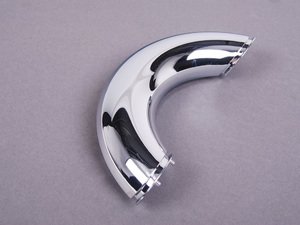 ES#112259 - 51437124907 - Roll Over Trim Chrome - Rear Left - Attaches to the outside of the metal roll bars - Genuine MINI - MINI