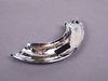 ES#112260 - 51437124908 - Roll Over Trim Chrome - Rear Right - Attaches to the outside of the metal roll bars - Genuine MINI - MINI