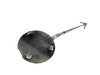 ES#4405 - 1C0807241AGRU - Bumper Tow Hook Cover - Front - (NO LONGER AVAILABLE) - Comes primed ready for paint - Genuine Volkswagen Audi - 