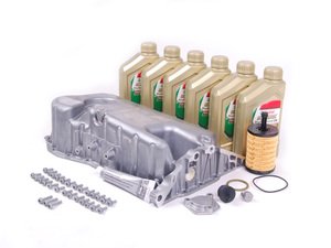 ES#2603143 - 021103601L - Oil Pan Installation Kit - Genuine - Everything needed for a smooth oil pan install. - Genuine Volkswagen Audi - Volkswagen