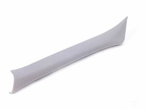 ES#113625 - 51438173497 - "A" Pillar Trim - Left - Grau/Gray, located next to the windshield. - Genuine BMW - BMW