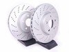 ES#2586615 - 2044211012KT2 - Front Brake Rotors - Pair (322x32) - Featuring a protective Meyle Platinum coating - Meyle - Mercedes Benz