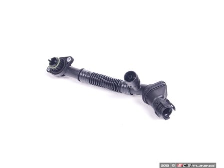 ES#2595924 - 11157646086 - Crankcase Ventilation Connecting Pipe - Cylinders 1-4 - Connects the crankcase vent pipe to the valve cover. - Genuine BMW - BMW
