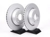ES#2598464 - ECSE393421-4KT - Rear Brake Service Kit - Featuring Zimmermann rotors and ECS DD23 Daily Driver ceramic pads - Assembled By ECS - BMW