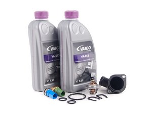 ES#2581800 - 8d0959481bkt-2 - Cooling System Refresh Kit - Level 1 - Replace your thermostat and temp sensors with one kit! - Assembled By ECS - Audi