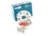 ES#384 - 6075725 - DRA Series Wheel Spacers - 30mm (1 Pair) - Mounting bolts included, these spacers bolt to the hub and the wheels bolt to the spacers using your stock lug bolts. - H&R - BMW
