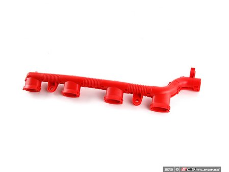ES#1261181 - 8E0971824S - Coil Pack Wiring Harness Conduit - Red - (NO LONGER AVAILABLE) - Dress up your engine bay with this attractive red loom - Genuine European Volkswagen Audi - 