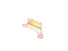 ES#43842 - 23417544829 - SMG Hydraulic Line Bracket - Located near the center of the transmission  - Genuine BMW - BMW