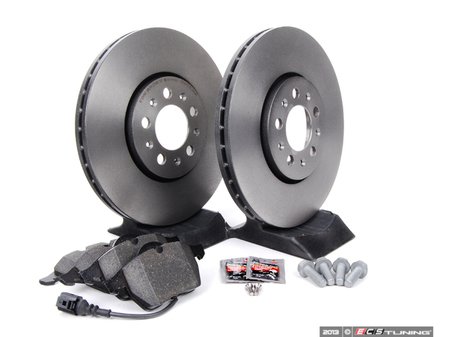 ES#257361 - 1J0698007 - Front Brake Service Kit (288x25) - Featuring Brembo rotors and ECS DD23 ceramic brake pads. - Assembled By ECS - Volkswagen