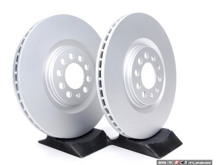ES#257417 - 8L0698301AKT2 -  Front Brake Rotors - Pair (312x25) - Featuring a protective Meyle Platinum coating. - Meyle - Audi Volkswagen