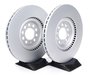 ES#257556 - 1J0698056 - Front Brake Service Kit (312x25) - Featuring Zimmermann rotors and ECS DD23 "Daily Driver" ceramic pads. - Assembled By ECS - Volkswagen