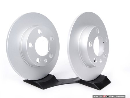 ES#11756 - 1J0615601PKT5 - Rear Brake Rotors - Pair (232x9) - Featuring a protective Meyle Platinum coating. - Meyle - Audi Volkswagen