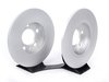 ES#257372 - 1J0698014 - Rear Brake Service Kit (232x9) - Featuring Zimmermann rotors and ECS DD23 "Daily Driver" ceramic pads. - Assembled By ECS - Audi Volkswagen