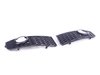 ES#8148 - 8e0807681682c - Fog Light Grille Set - Satin Black - (NO LONGER AVAILABLE) - Replace your closed vents with this open design & keep your engine cool - Genuine Volkswagen Audi - 