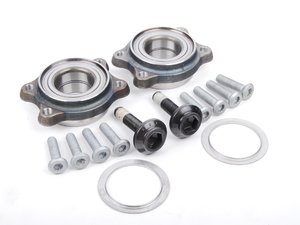 ES#2695652 - 4E0498625BKT2 - Front Wheel Bearing Kit - Includes both front wheel bearings and installation hardware - SKF - Audi