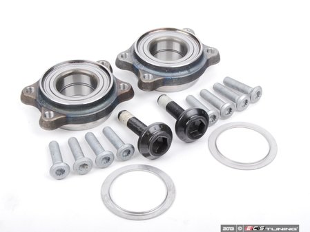 ES#2695652 - 4E0498625BKT2 - Front Wheel Bearing Kit - Includes both front wheel bearings and installation hardware - SKF - Audi