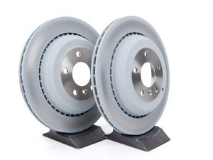 ES#2681356 - 1644231312KT1 - Rear Brake Rotors - Pair (330x22) - Does not include new rotor securing screws - Genuine Mercedes Benz - Mercedes Benz
