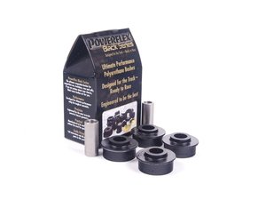 ES#2650096 - PFR5-1213BX2 - Race Polyurethane Rear Trailing Arm Bushings - Inner Position Set - Improves handling and control  upgrade to a more engaging driving experience - Powerflex Black Series - BMW
