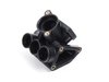 ES#1884269 - VR6THKWACP - Aluminum Water Pipe Kit - No Thermostat - Complete kit of flanges and pipes, including the long lasting ECS aluminum water pipe - Assembled By ECS - Volkswagen