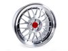 ES#2702739 - 2018CAP - Center Cap - Red/Chrome - Priced Each - Add a custom touch to your Alzor 881 wheels - Alzor - Audi BMW Volkswagen